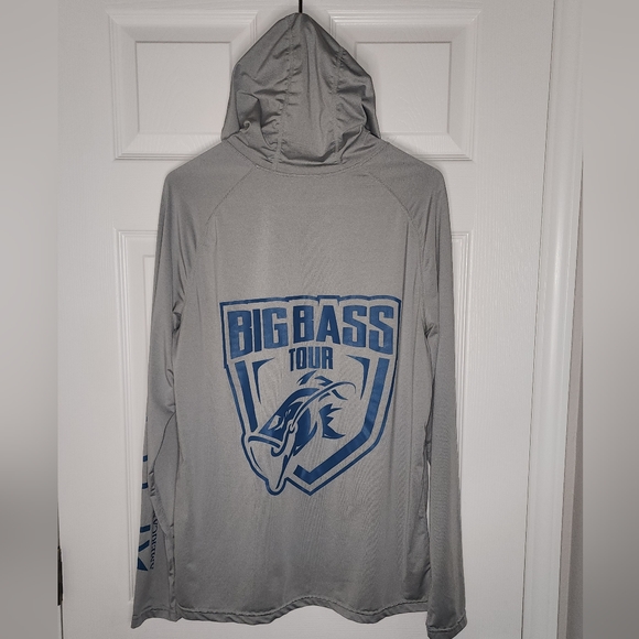 AFTCO Shirts Mens Aftco Ls Hooded Fishing Shirt Size S Poshmark